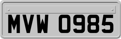 MVW0985