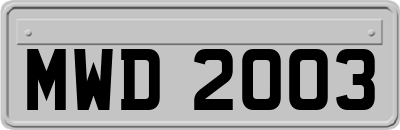 MWD2003