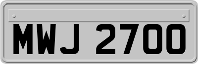 MWJ2700