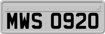 MWS0920