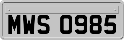 MWS0985