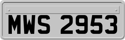MWS2953