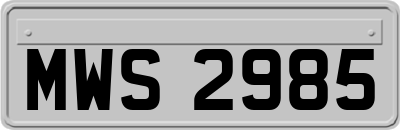 MWS2985