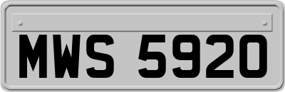 MWS5920