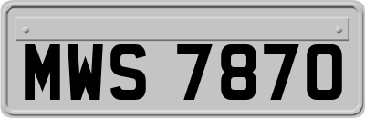 MWS7870