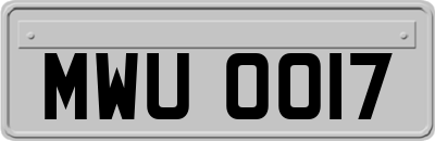 MWU0017