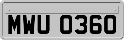 MWU0360