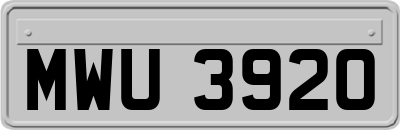 MWU3920