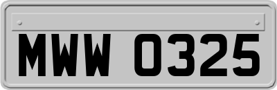 MWW0325