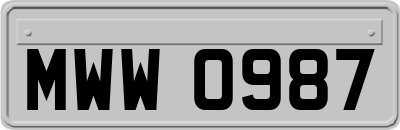 MWW0987