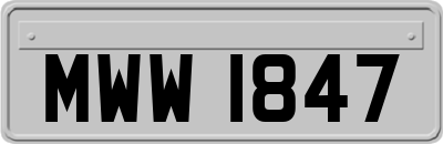 MWW1847