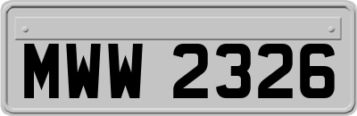 MWW2326