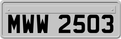 MWW2503
