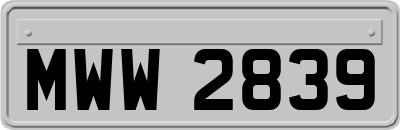 MWW2839