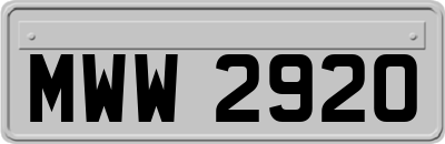 MWW2920