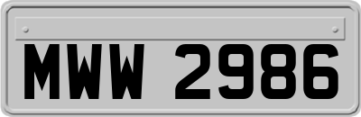 MWW2986
