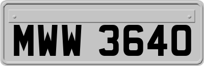 MWW3640