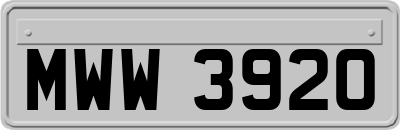 MWW3920