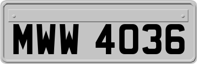 MWW4036