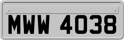 MWW4038
