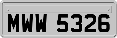 MWW5326