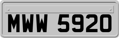 MWW5920