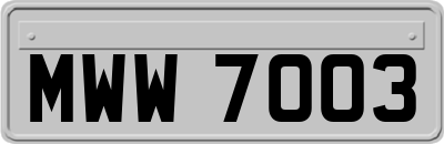 MWW7003