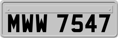 MWW7547
