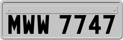 MWW7747