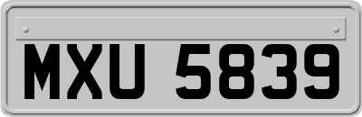 MXU5839