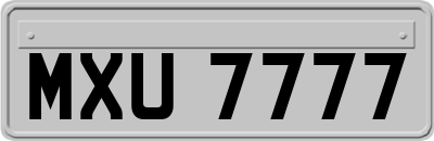 MXU7777