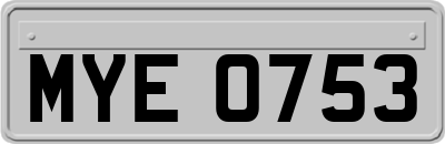 MYE0753
