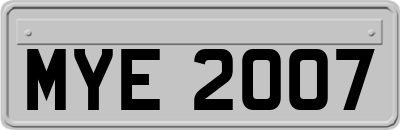 MYE2007