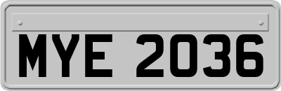 MYE2036