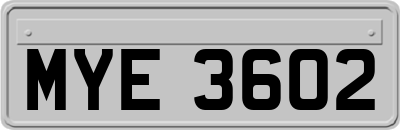 MYE3602