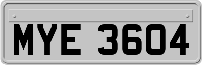MYE3604