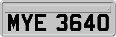 MYE3640