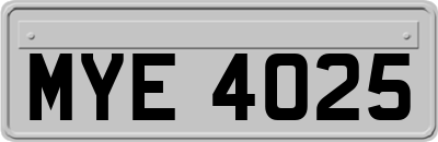 MYE4025