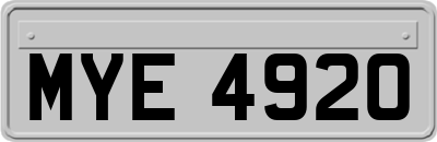 MYE4920