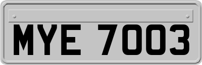 MYE7003