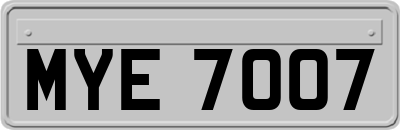 MYE7007