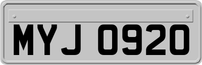 MYJ0920