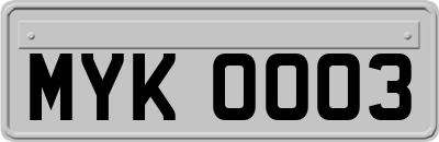 MYK0003