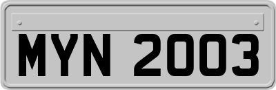 MYN2003