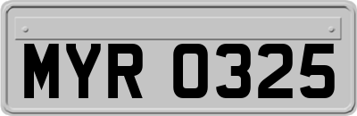 MYR0325