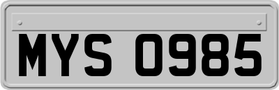 MYS0985