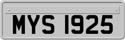 MYS1925
