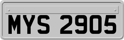 MYS2905