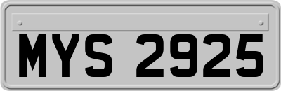 MYS2925