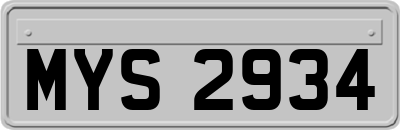 MYS2934